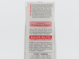 N Scale Micro-Trains MTL 51060 SP&S Spokane Portland & Seattle 34' Caboose #724