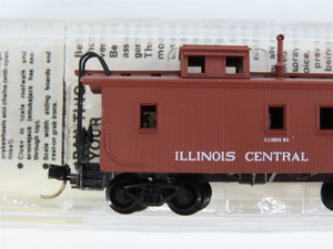 N Scale Micro-Trains MTL 50030 IC Illinois Central 34' Cupola Wood Caboose #9251