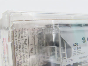 N Scale Micro-Trains MTL 92120 SOU Southern 2-Bay Covered Hopper #91801