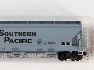 N Scale Micro-Trains MTL 94040 SP Southern Pacific 3-Bay Covered Hopper #496535