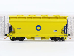 N Scale Micro-Trains MTL 92140 BCAX Blue Circle Cement 2-Bay Covered Hopper #5