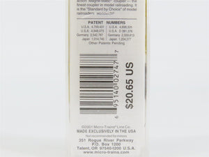 N Scale Micro-Trains MTL 92140 BCAX Blue Circle Cement 2-Bay Covered Hopper #5