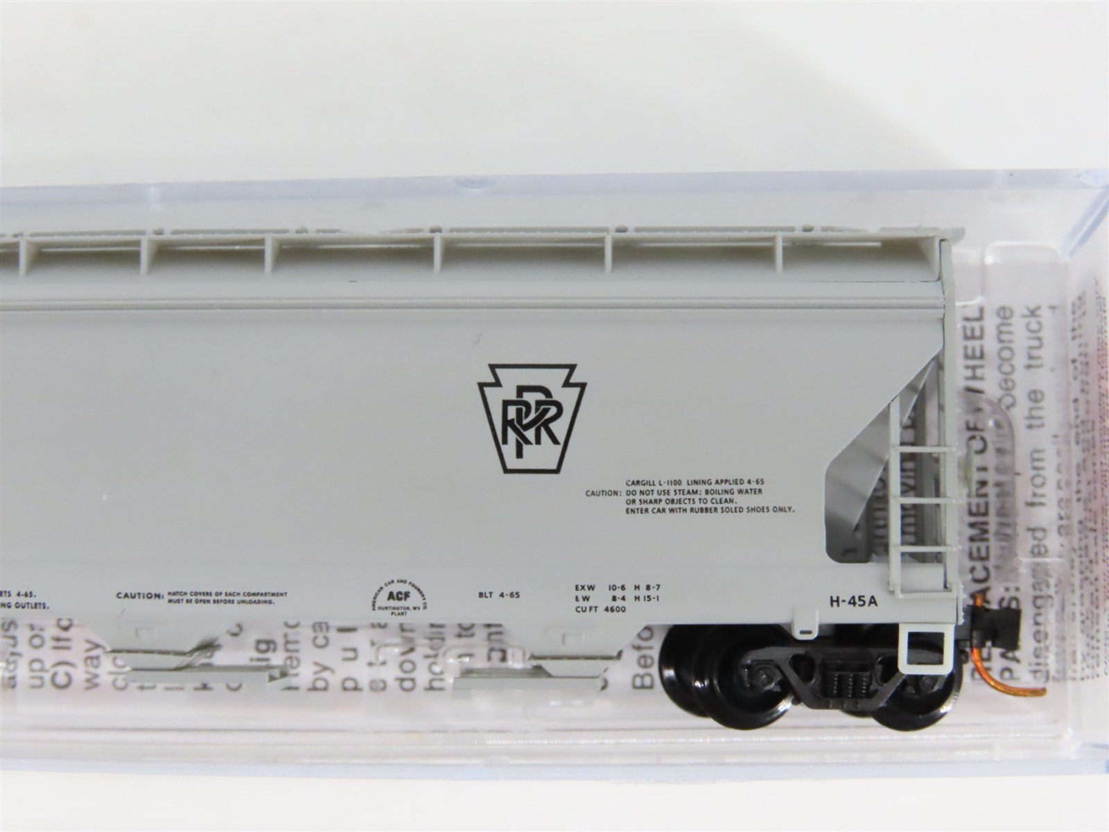 N Scale Micro-Trains MTL 09400220 PRR Pennsylvania Railroad 3-Bay Hopper #260716