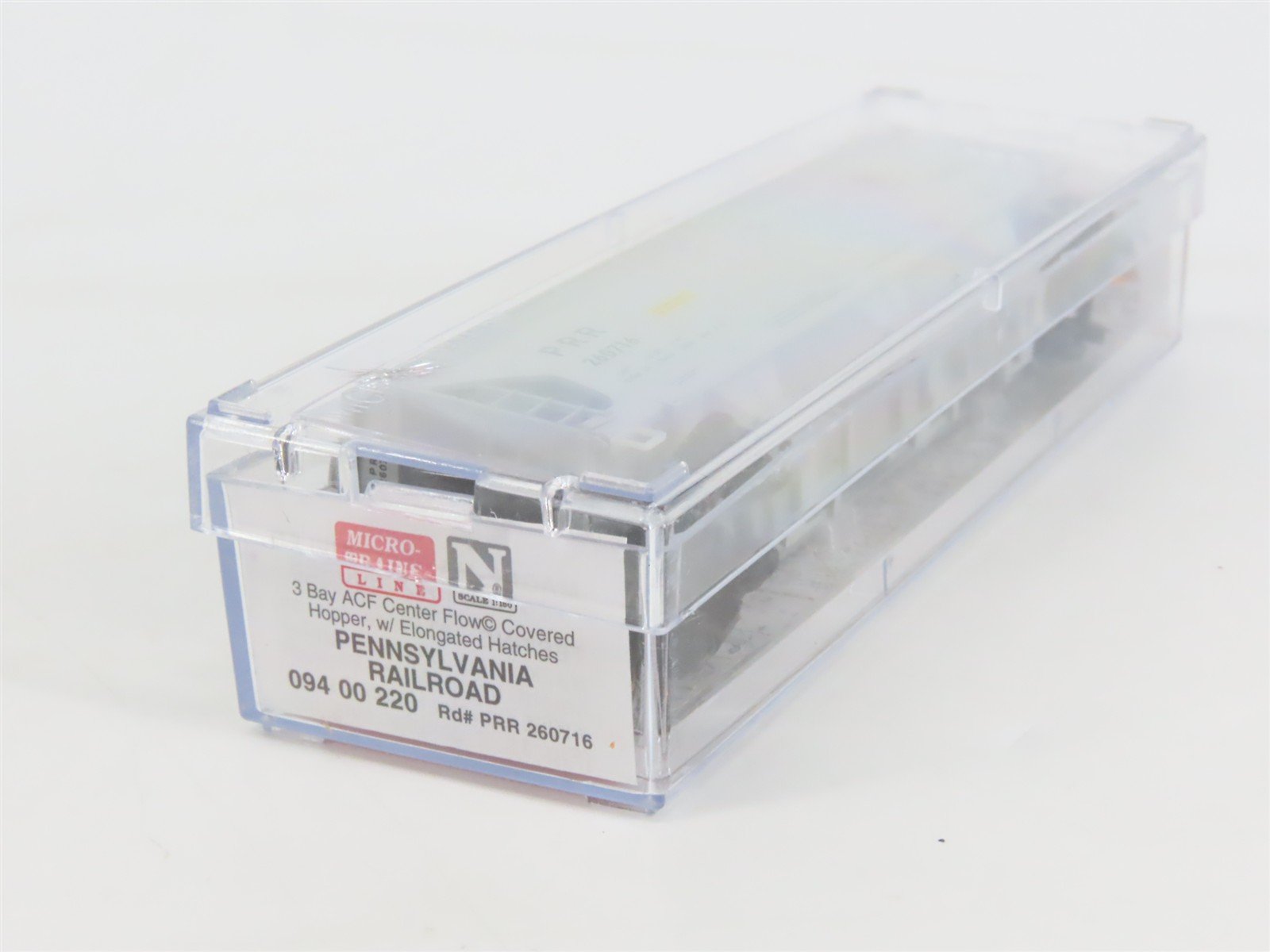 N Scale Micro-Trains MTL 09400220 PRR Pennsylvania Railroad 3-Bay Hopper #260716