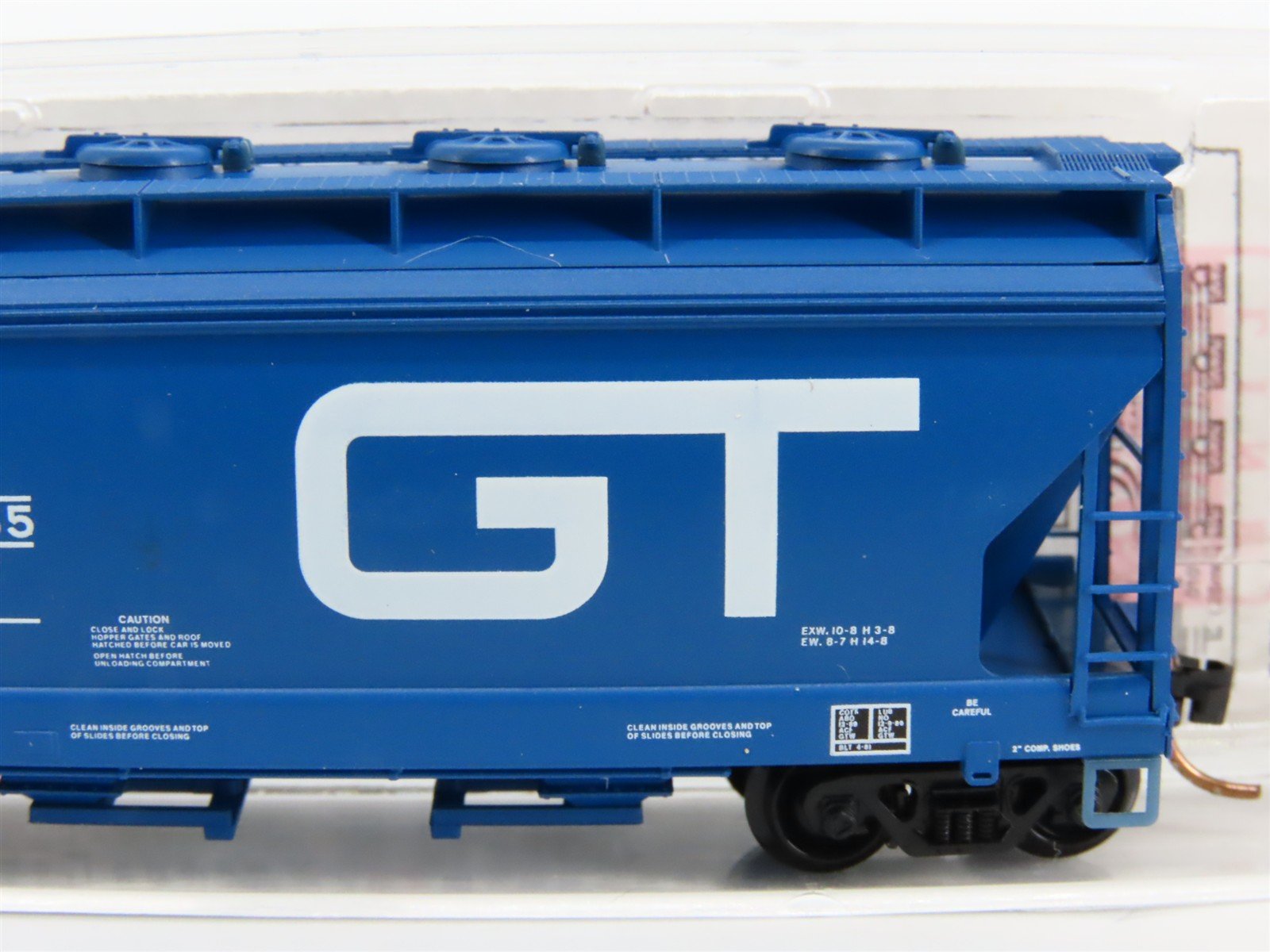 N Micro-Trains MTL 92010 GTW Grand Trunk Western 2-Bay Covered Hopper #315065