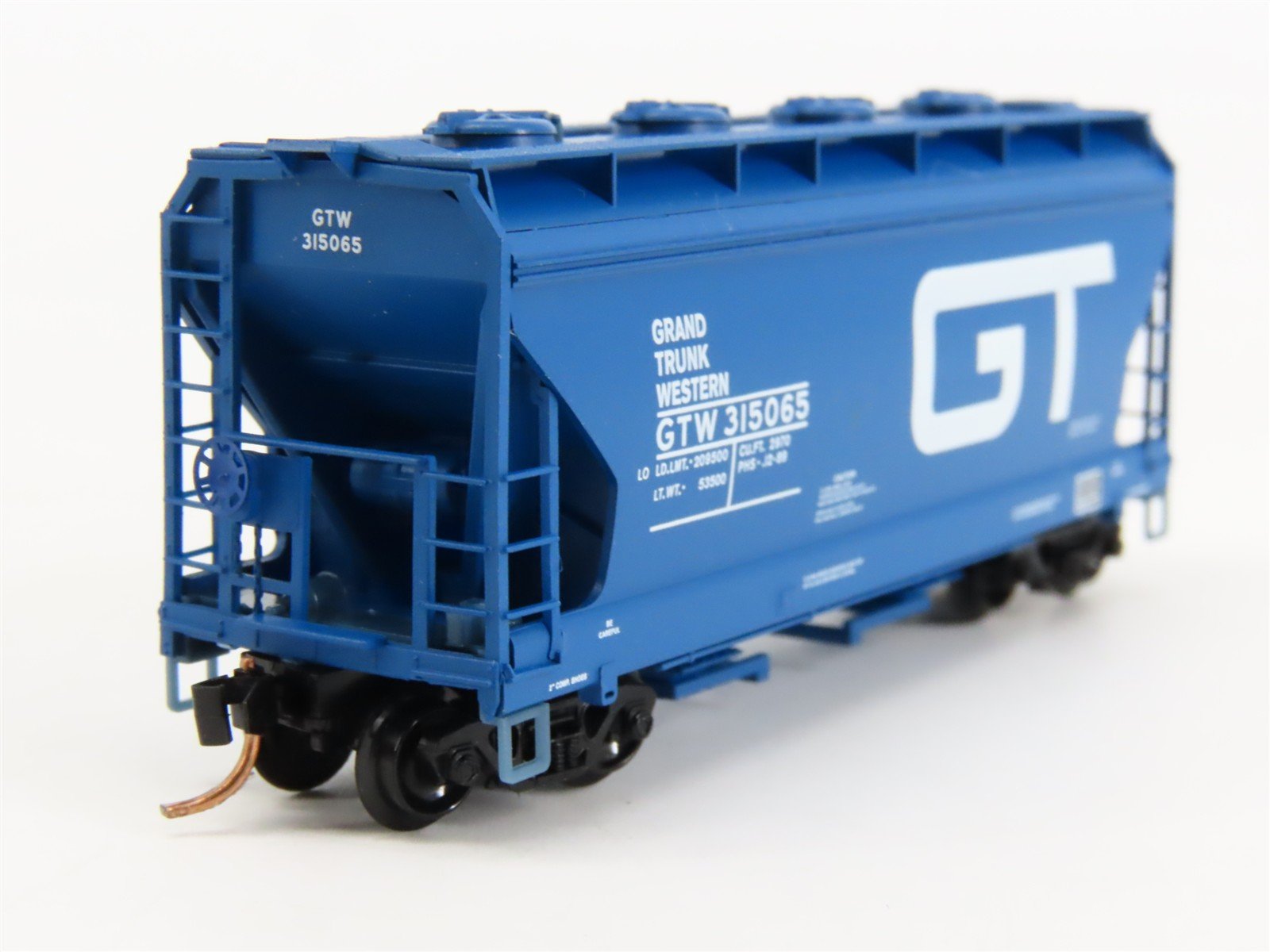 N Micro-Trains MTL 92010 GTW Grand Trunk Western 2-Bay Covered Hopper #315065