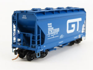 N Micro-Trains MTL 92010 GTW Grand Trunk Western 2-Bay Covered Hopper #315065