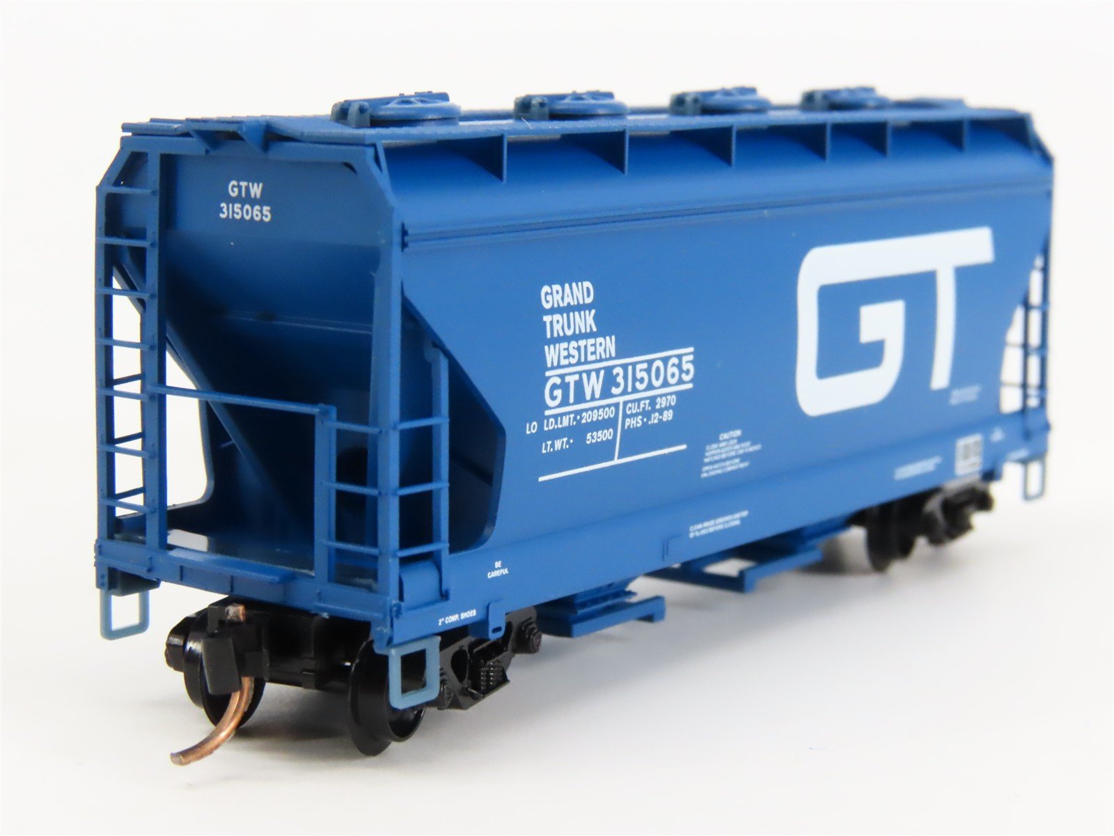 N Micro-Trains MTL 92010 GTW Grand Trunk Western 2-Bay Covered Hopper #315065