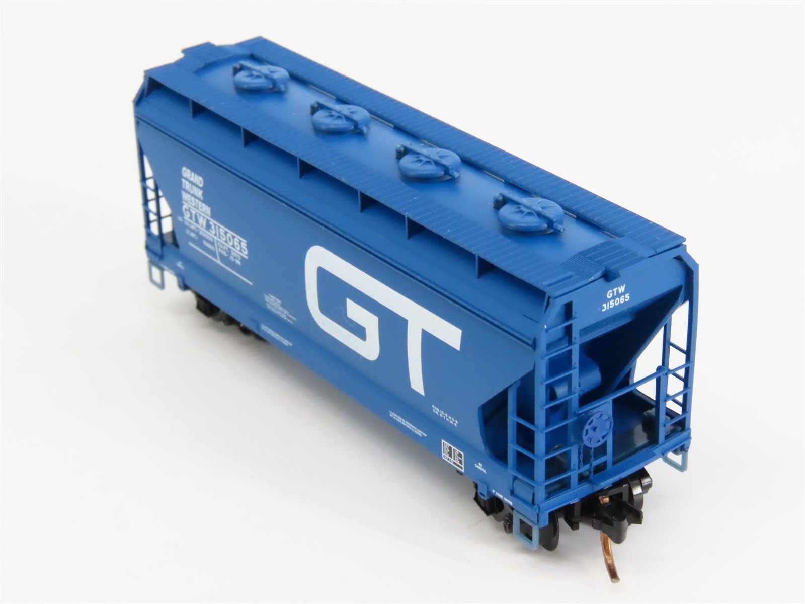 N Micro-Trains MTL 92010 GTW Grand Trunk Western 2-Bay Covered Hopper #315065