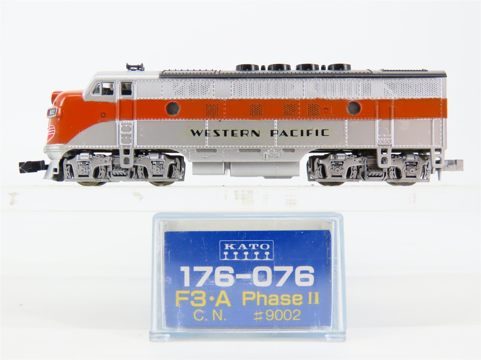 N Scale KATO 176-076 WP Western Pacific EMD F3A Diesel Locomotive #803 - Custom
