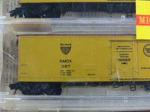 N Micro-Trains MTL 69052 RMDX American Refrigerator Transit Reefer 6-Pack Sealed