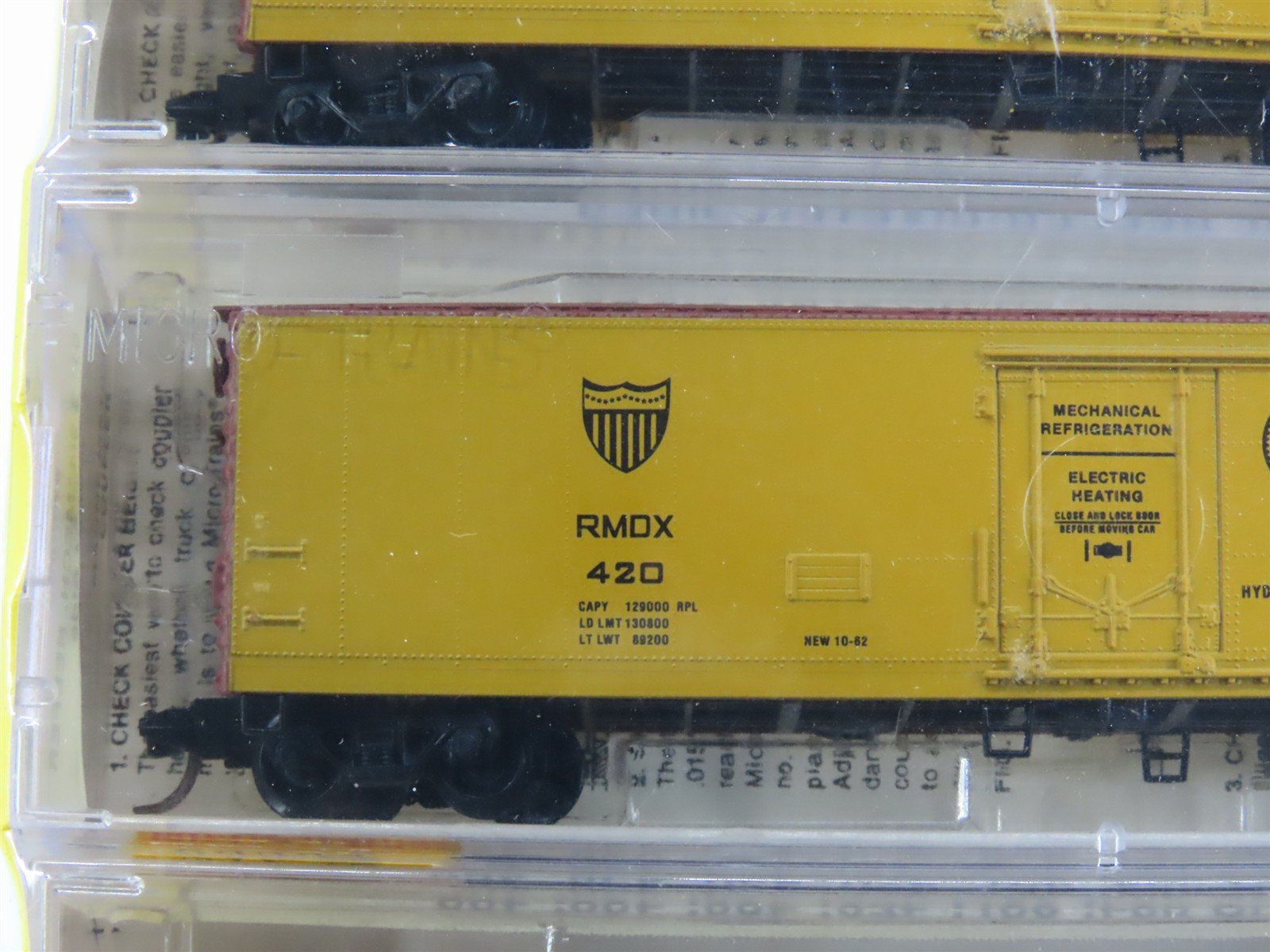 N Micro-Trains MTL 69052 RMDX American Refrigerator Transit Reefer 6-Pack Sealed