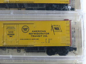 N Micro-Trains MTL 69052 RMDX American Refrigerator Transit Reefer 6-Pack Sealed