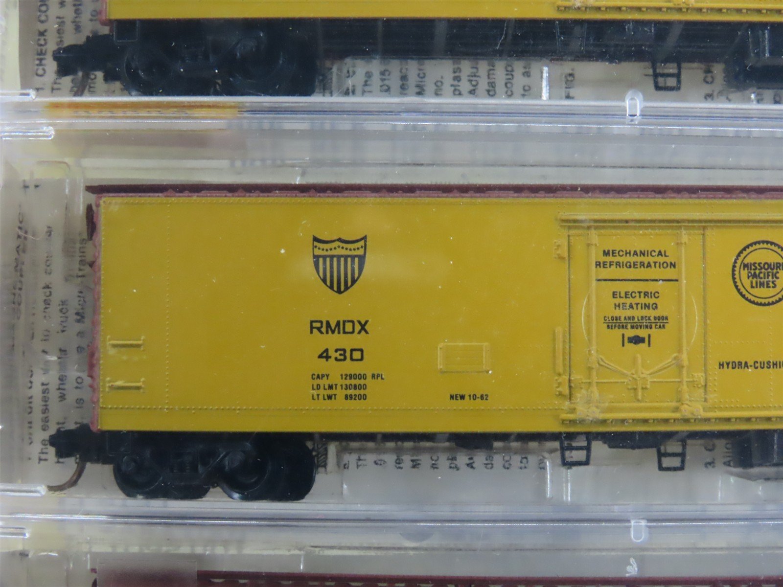 N Micro-Trains MTL 69052 RMDX American Refrigerator Transit Reefer 6-Pack Sealed
