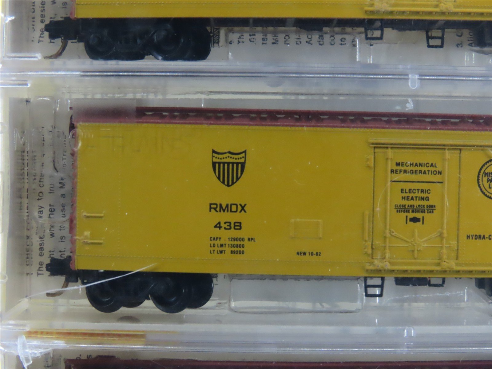 N Micro-Trains MTL 69052 RMDX American Refrigerator Transit Reefer 6-Pack Sealed