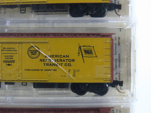 N Micro-Trains MTL 69052 RMDX American Refrigerator Transit Reefer 6-Pack Sealed