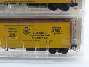 N Micro-Trains MTL 69052 RMDX American Refrigerator Transit Reefer 6-Pack Sealed
