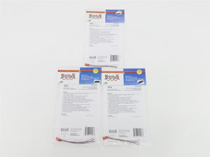 LOT of 3 Digitrax TF4 Quad Function DCC Stationary Decoders w/ Transponding