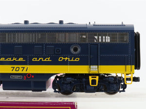 O Scale 2-Rail MTH 22-20611-2 C&O Chesapeake & Ohio F7A Diesel #7071 wDCC/DCS