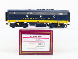 O Scale 2-Rail MTH 22-20611-3 C&O Chesapeake & Ohio F7B Diesel #7543 UNPOWERED