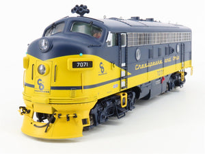O Scale 2-Rail MTH 22-20611-2 C&O Chesapeake & Ohio F7A Diesel #7071 wDCC/DCS