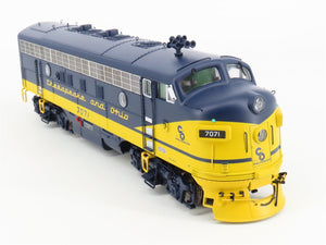 O Scale 2-Rail MTH 22-20611-2 C&O Chesapeake & Ohio F7A Diesel #7071 wDCC/DCS
