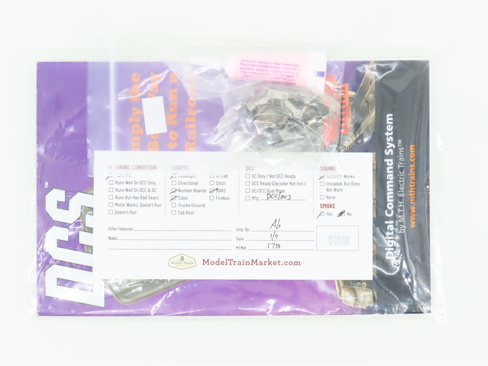 O Scale 2-Rail MTH 22-20611-2 C&O Chesapeake & Ohio F7A Diesel #7071 wDCC/DCS