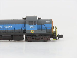 N TR Shops LI Long Island RS3 Diesel #1551 w/ 7 Caboose & Boxcars Pro Custom Set