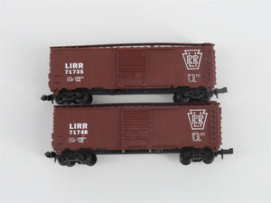 N TR Shops LI Long Island RS3 Diesel #1551 w/ 7 Caboose & Boxcars Pro Custom Set