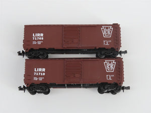 N TR Shops LI Long Island RS3 Diesel #1551 w/ 7 Caboose & Boxcars Pro Custom Set