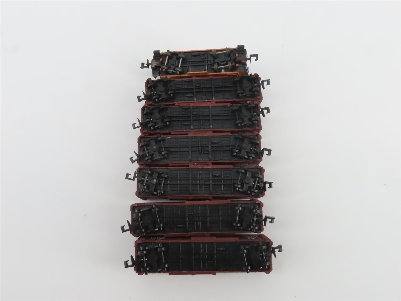 N TR Shops LI Long Island RS3 Diesel #1551 w/ 7 Caboose & Boxcars Pro Custom Set