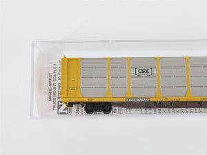 N Scale Micro-Trains MTL 11100270 TTGX CSX Railway 89' Autorack #975219