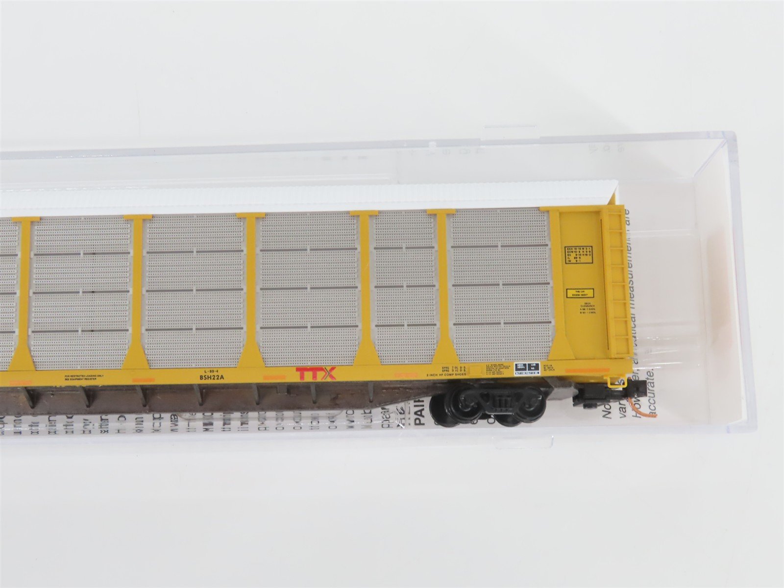 N Scale Micro-Trains MTL 11100270 TTGX CSX Railway 89' Autorack #975219