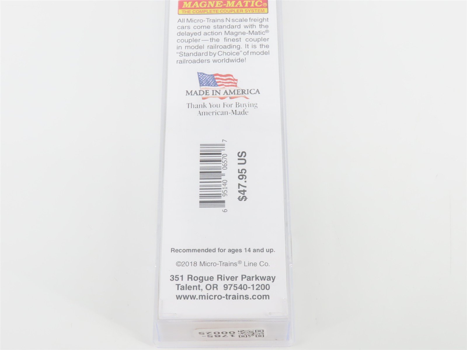 N Scale Micro-Trains MTL 11100270 TTGX CSX Railway 89' Autorack #975219