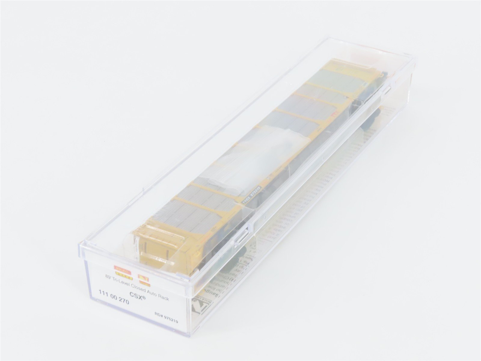 N Scale Micro-Trains MTL 11100270 TTGX CSX Railway 89' Autorack #975219