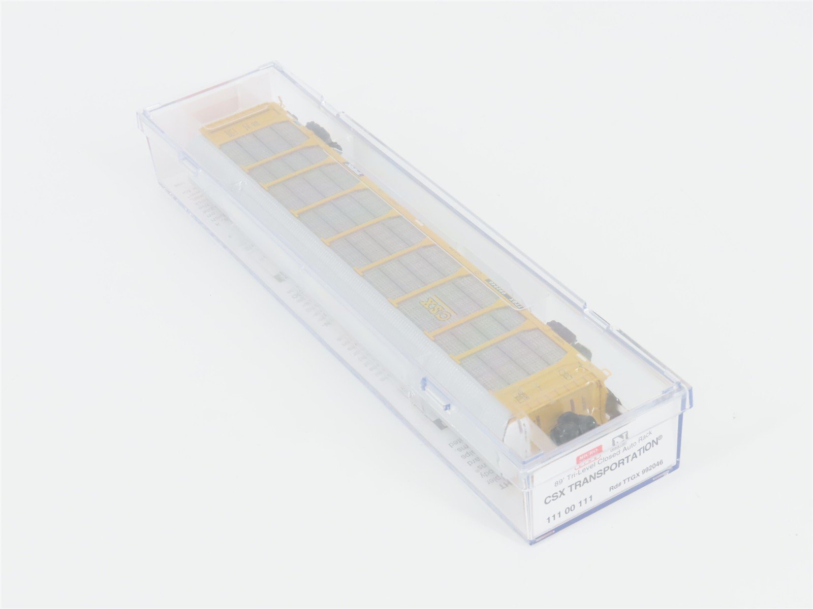N Scale Micro-Trains MTL 11100111 TTGX CSX Railway 89' Autorack #992046