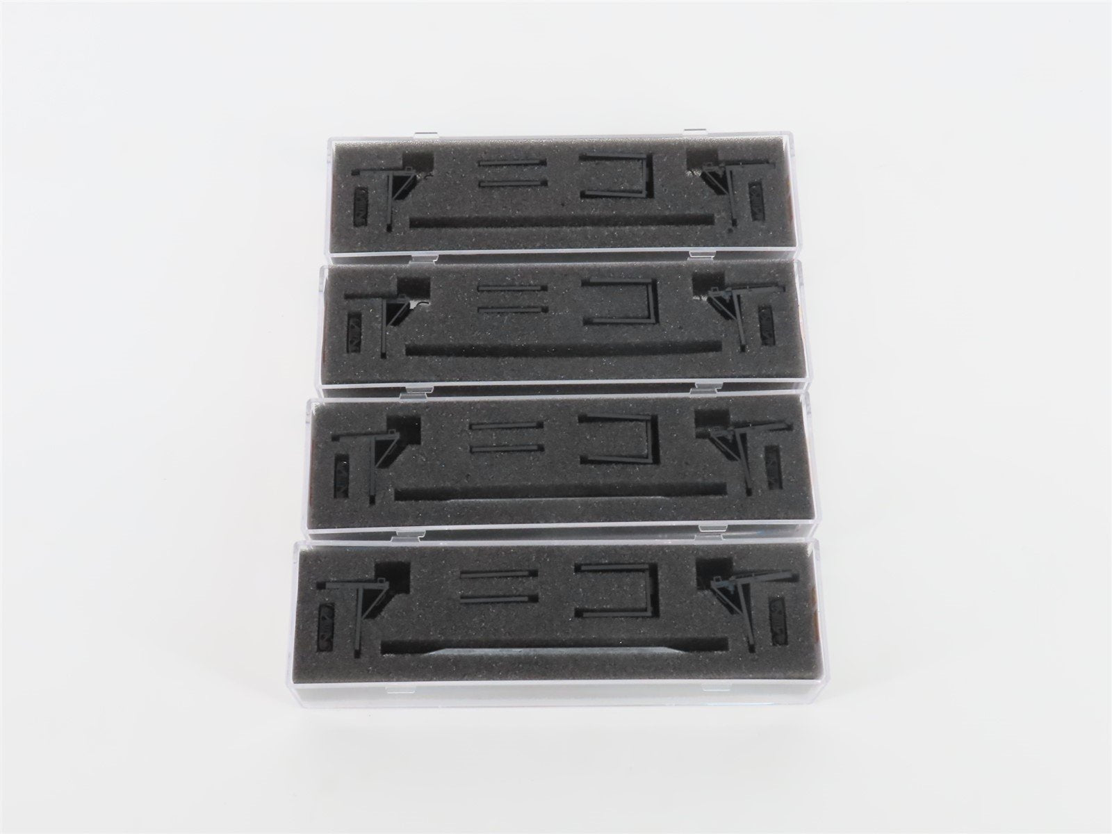 LOT of 4 N Scale Micro-Trains MTL Kit 11500000 Undecorated 65' 100 Ton Log Cars