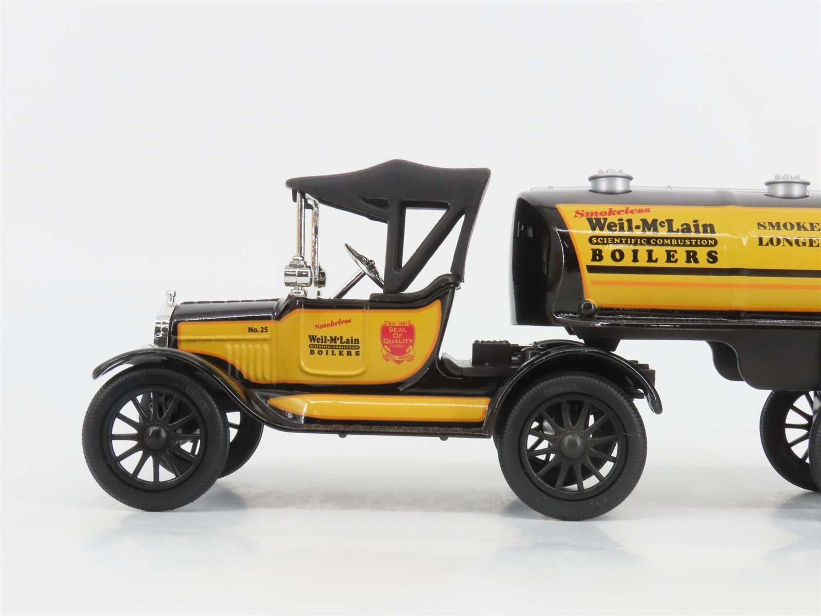 Ertl 21625 Die-Cast Weil-McLain 125th Anniversary Trucks & Wagon 4-Piece Set