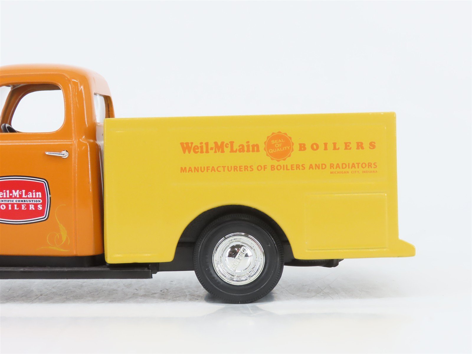 Ertl 21625 Die-Cast Weil-McLain 125th Anniversary Trucks & Wagon 4-Piece Set
