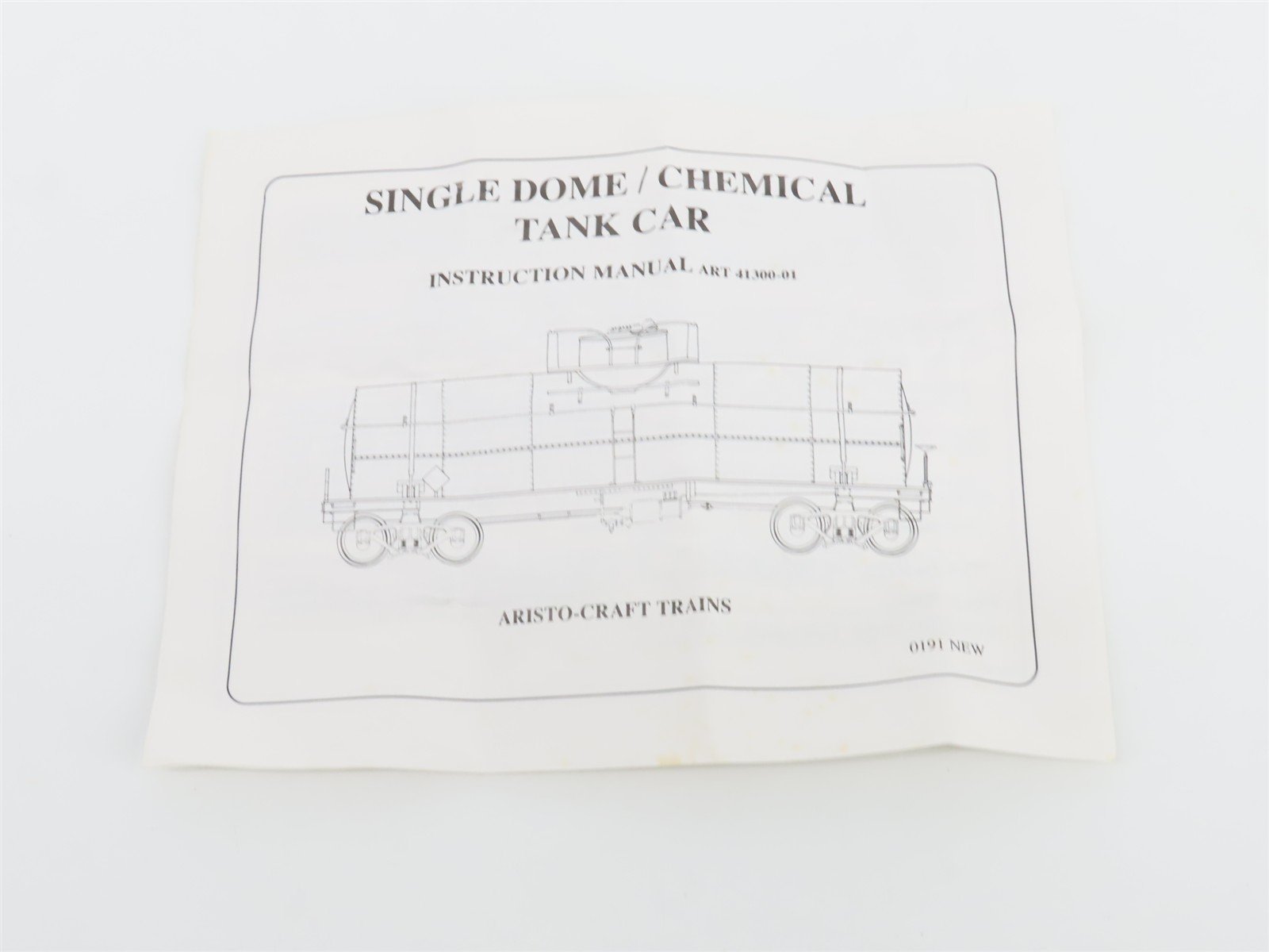 G 1/29 Scale Aristocraft ART-41330 HER Hershey's Syrup Single Dome Tank Car #704