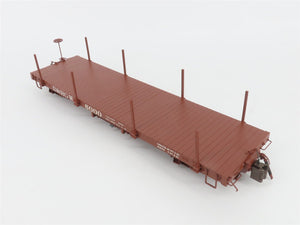 G 1/20.3 Scale Bachmann Spectrum 88397 D&RGW Rio Grande 30' Wood Flat Car #6000