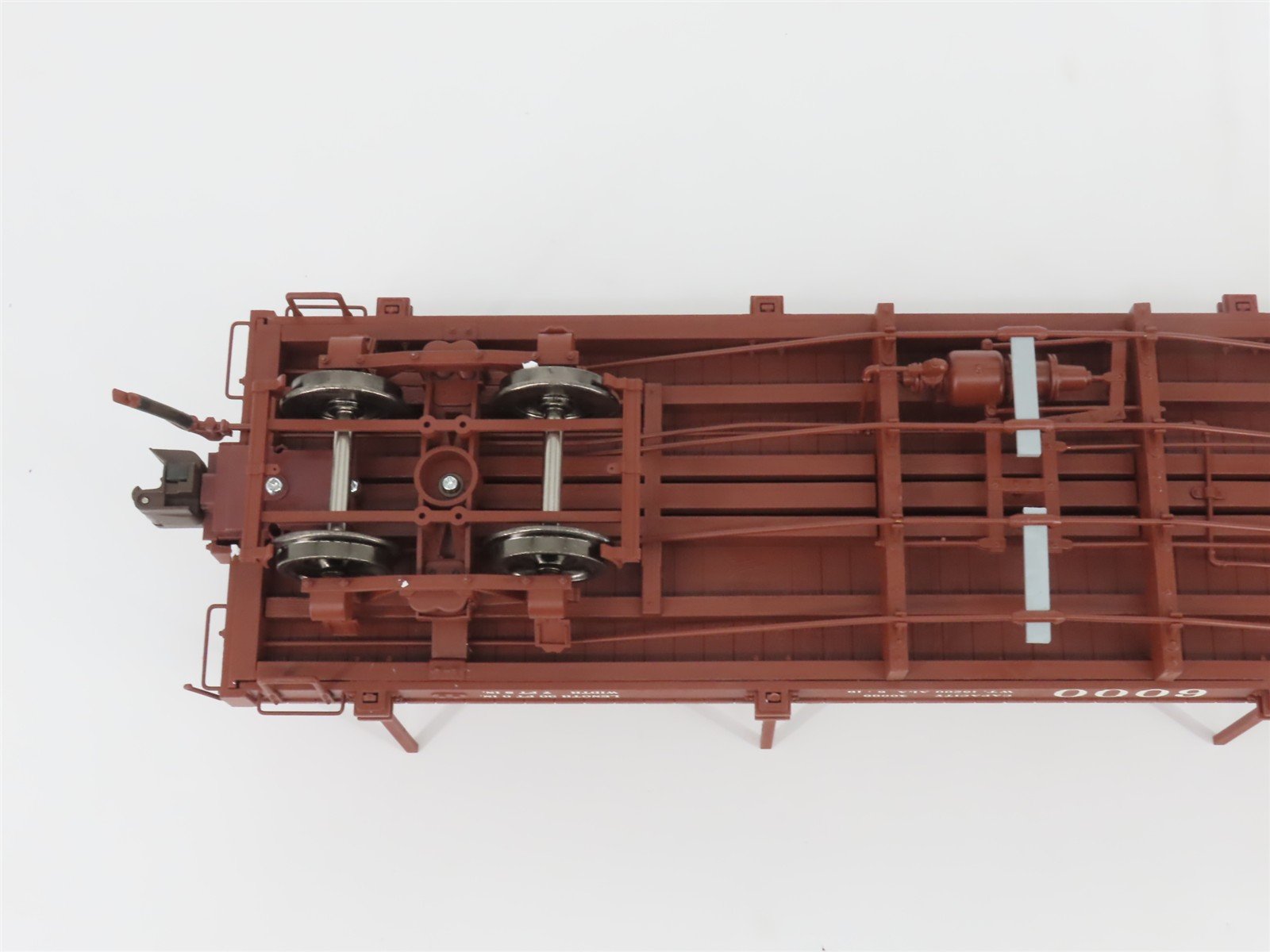 G 1/20.3 Scale Bachmann Spectrum 88397 D&RGW Rio Grande 30' Wood Flat Car #6000