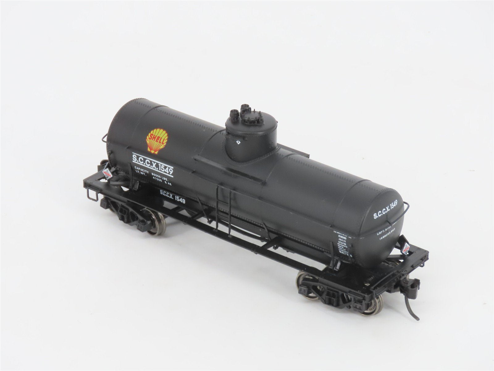 HO Scale PROTO 2000 SCCX Shell 8,000 Gallon Single Dome Tank Car #1549