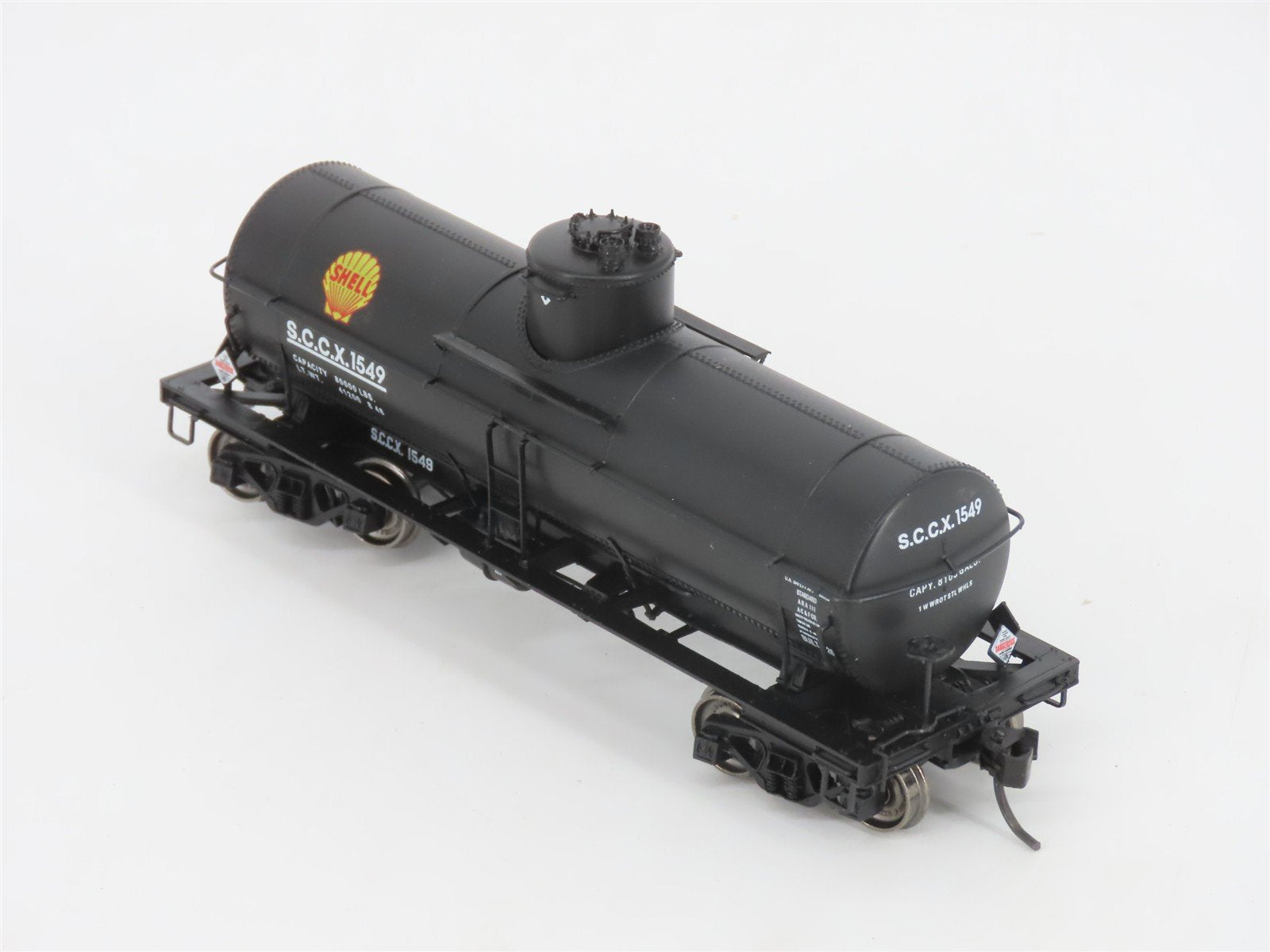 HO Scale PROTO 2000 SCCX Shell 8,000 Gallon Single Dome Tank Car #1549