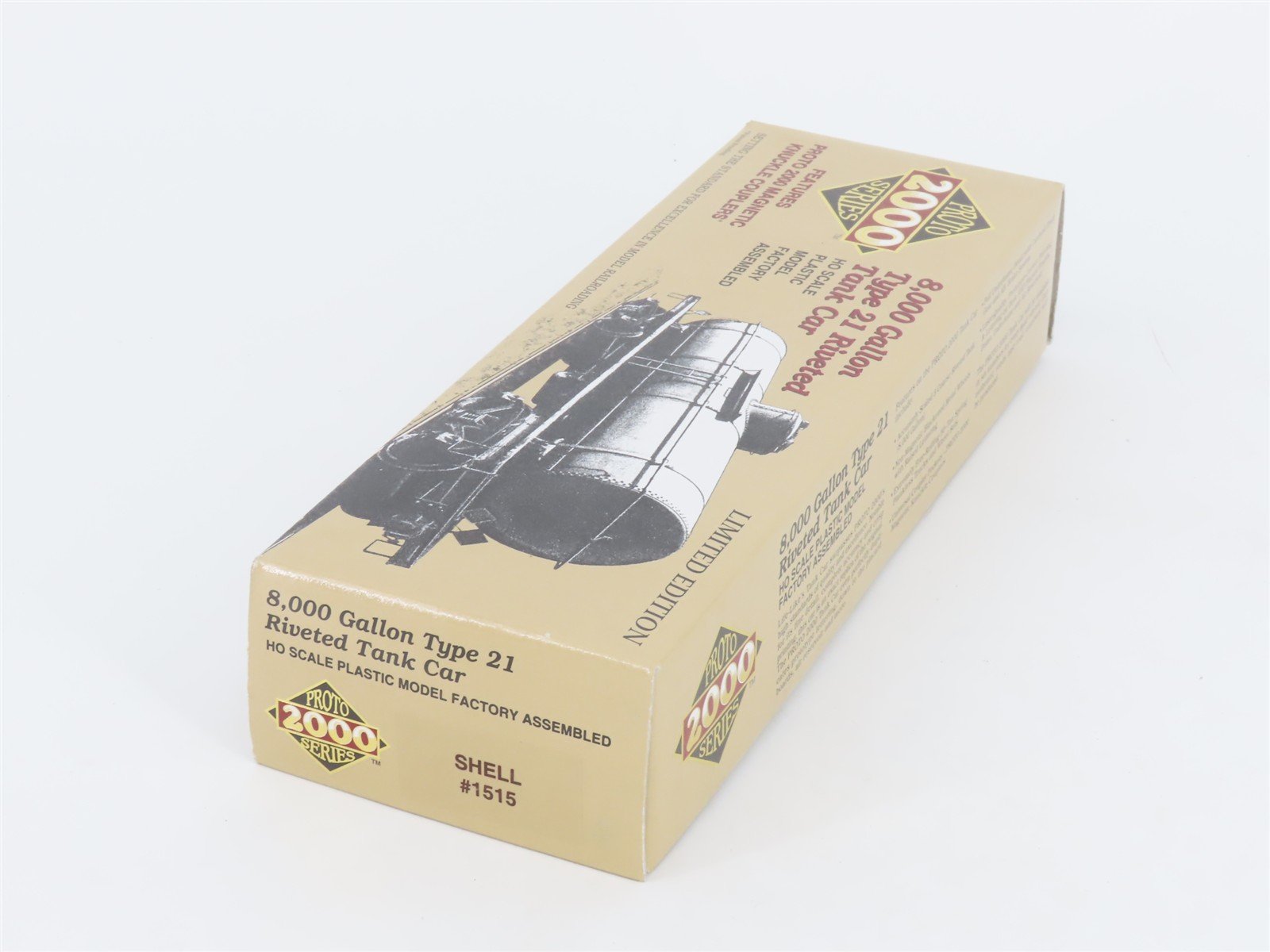 HO Scale PROTO 2000 SCCX Shell 8,000 Gallon Single Dome Tank Car #1549