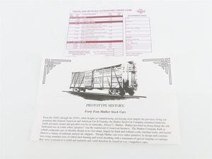 HO Scale PROTO 2000 L&N Louisville & Nashville 40' Single Deck Stock Car #88092