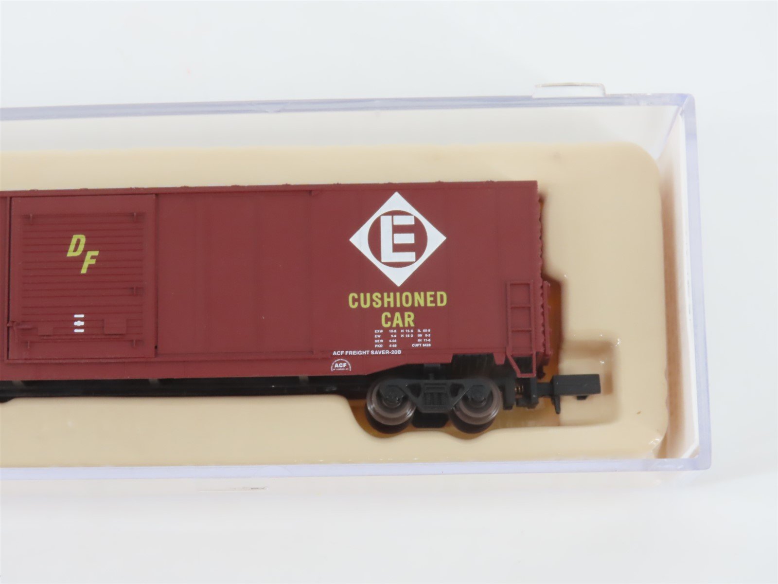 N Scale Atlas 37211 EL Erie Lackawanna 60' Auto Boxcar #68027