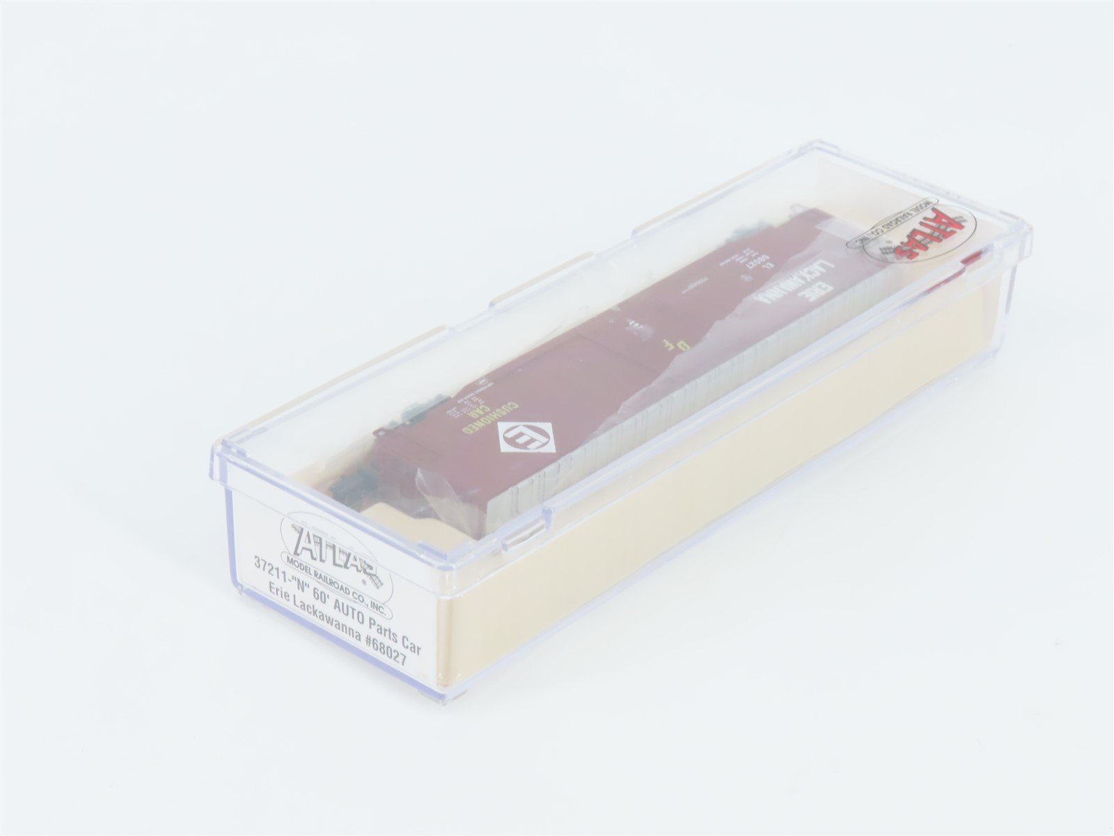 N Scale Atlas 37211 EL Erie Lackawanna 60' Auto Boxcar #68027