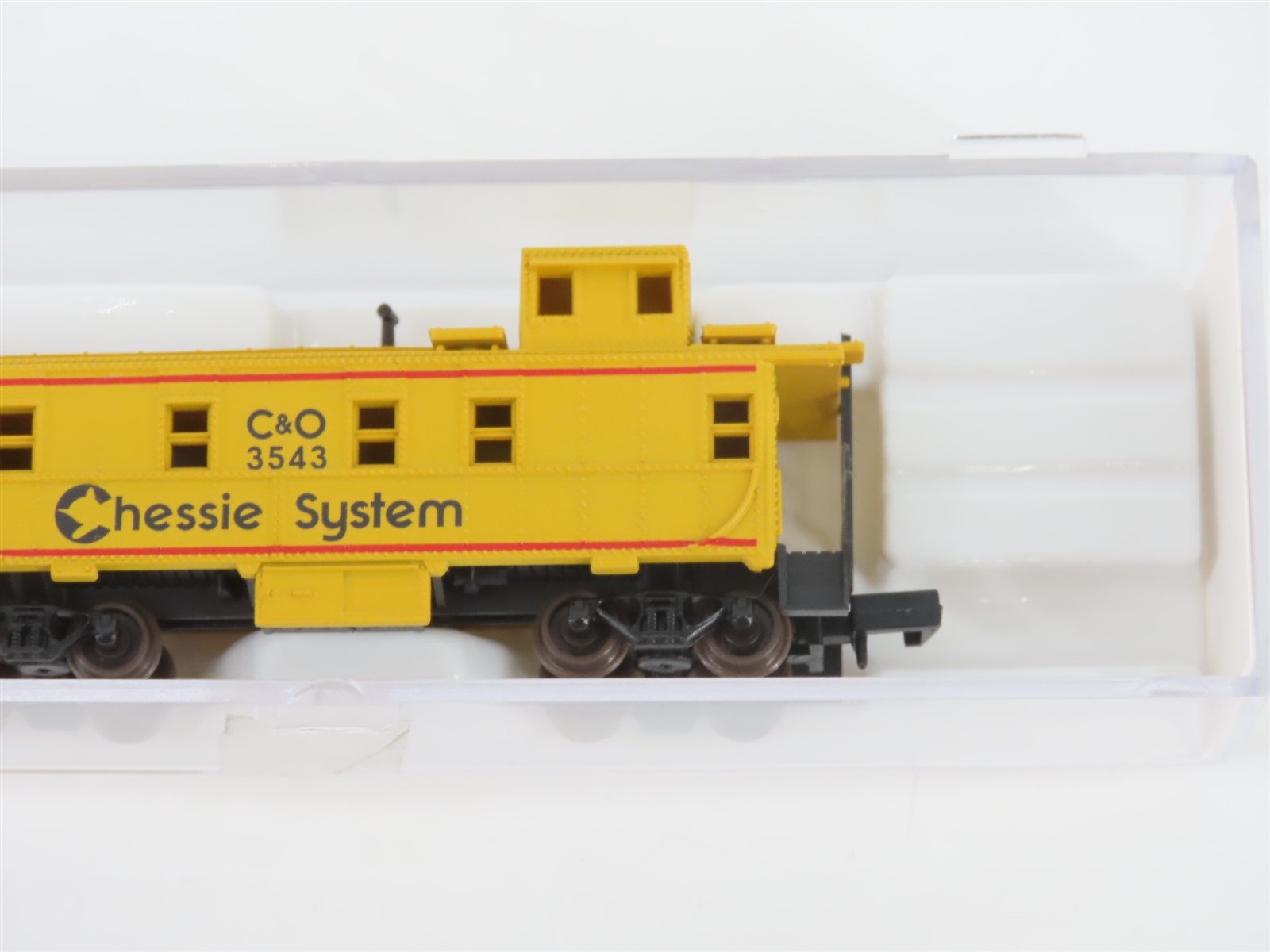 N Scale Atlas 35741 C&O Chessie System Caboose #3543