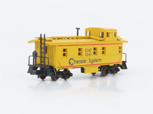 N Scale Atlas 35741 C&O Chessie System Caboose #3543
